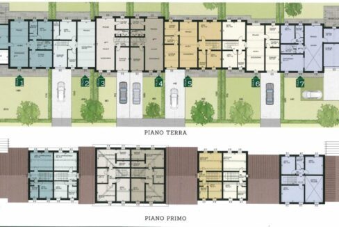 P9 plan2 totale piano terra e piano primo